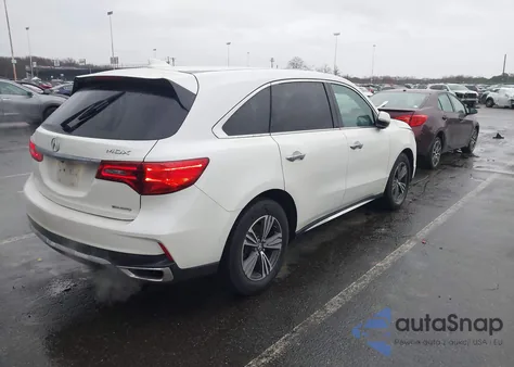 2017 Acura Mdx z USA, uszkodzony, nr VIN 5FRYD4H32HB004429